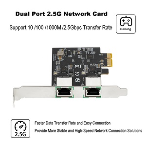 Promotion Wired <strong>2</strong>.5gbps Wired <strong>Network</strong> Card China <strong>2</strong>.5g Dual Ports <strong>Network</strong> Card 150Mbps <strong>2</strong>.5g Ethernet - Product Image 3