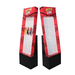 Espositore con gancio personalizzato per espositore negozio al dettaglio POS Power Wing espositore in cartone POP espositore in carta ondulata - Product Image 4