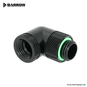 Barrow G1/4ด้าย90องศาโรตารี่ฟิตติ้ง360หมุนกระชับ (ชายหญิง) สำหรับคอมพิวเตอร์น้ำเย็น TWT90S-V2 - Product Image 4