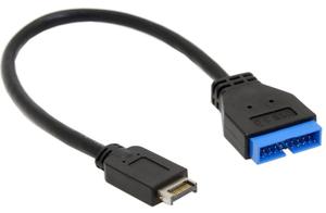 20cm <strong>USB</strong> <strong>3</strong>.1 Front Panel <strong>Header</strong> to <strong>USB</strong> <strong>3</strong>.<strong>0</strong> 20Pin <strong>Header</strong> Cable - Product Image 3