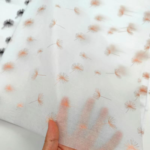 高品质服装回收透明包装纸定制标志单面涂层胶印兼容 - Product Image 1
