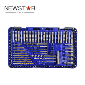 90pcs CRV SS 드릴 비트 세트 플라스틱 케이스가 포함된 핸드 파워 드릴링 및 드라이빙 액세서리 키트 OEM 지원 1 년 보증 - Product Image 2