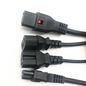 Uzatma C13-C14 3 Prong kablosu kilitleme C14 16 Amp Ac güç kablosu C13 Iec kilidi - Product Image 1