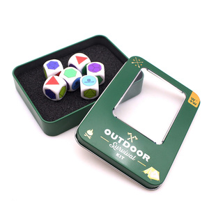 Tùy chỉnh bán buôn D & D RPG Xúc xắc hộp bao bì xúc xắc thiếc kim loại Xúc xắc trường hợp 7PC hộp sang trọng - Product Image 1