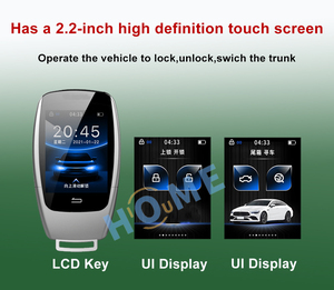 Smart Touch Screen Universal LCD Smart Car Key <strong>Remote</strong> Engine Start Keyless for <strong>All</strong> Vehicles - Product Image 5