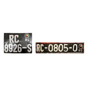 Quality of Government Bids Custom Embossed Sublimation Reflective Car Aluminum License Plates of Equatorial Guinea - Product Image 5