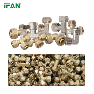 IFAN khí hệ thống ống nước jonit pex ống nối pex phù hợp cw617 Brass nén phù hợp tất cả các loại pex nén phù hợp - Product Image 6