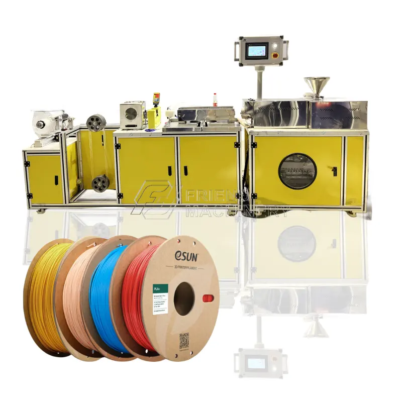 Esun 3D-Drucker-Filament-Herstellungsmaschine Kunststoff-Extrusionsmaschine für 3D-Druck Filament automatischer 3D-Filament-Extruder