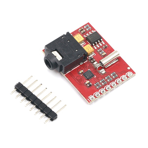 Si4703 RDS FM Radio Tuner Evaluation Breakout Module For <strong>Arduino</strong> AVR <strong>PIC</strong> ARM Radio Data Service Filtering Carrier Module - Product Image 2