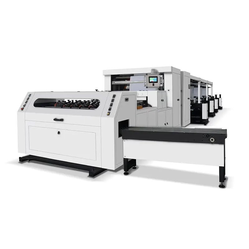 Automatische Papiersnijmachine Voor Automatische Terugwikkelmachine Gebruikt Snijmachine Voor Snijmachine
