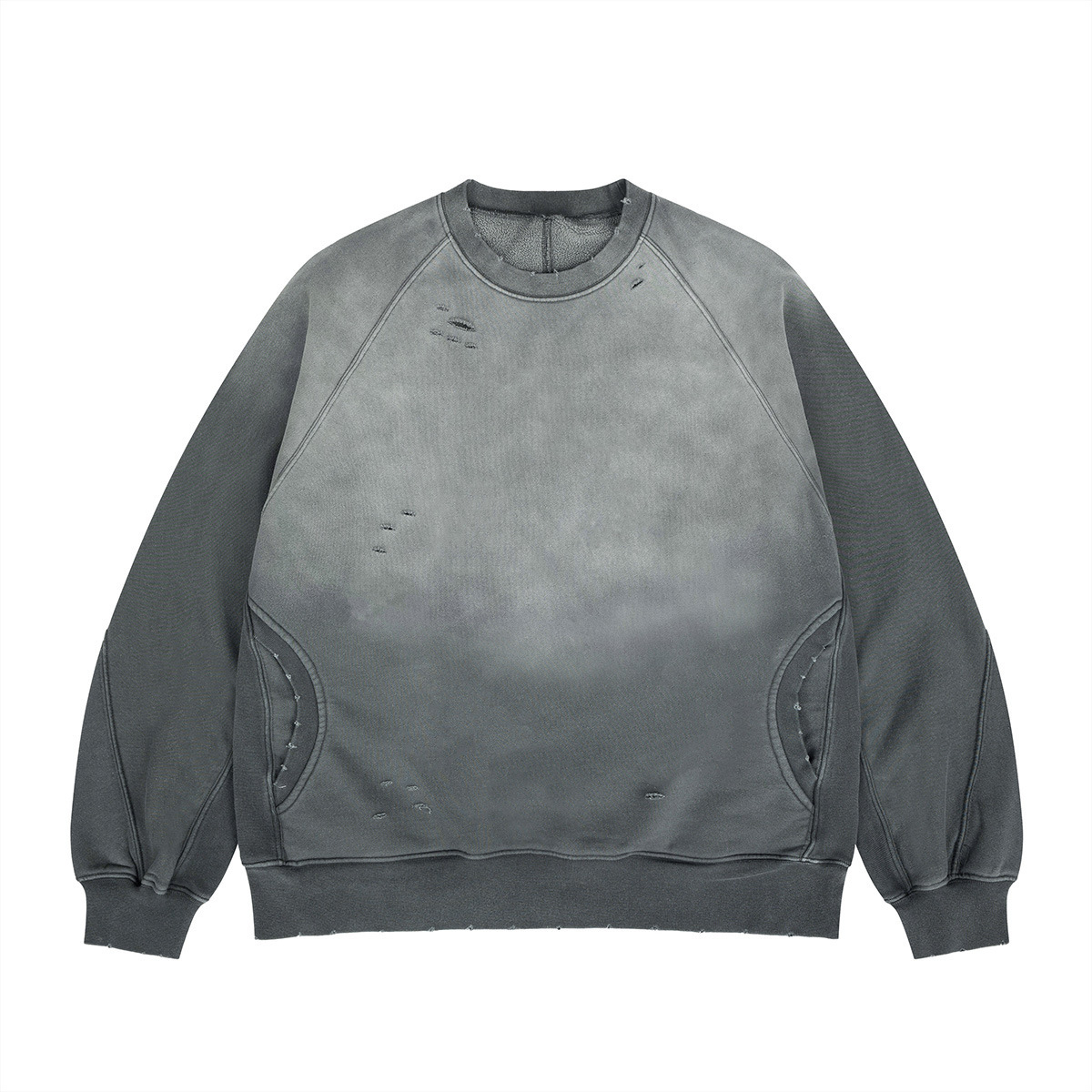 Dark gray-fleece lined