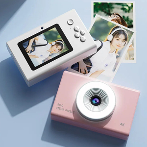 2.4I NCH IPS ekran 8x Zoom HD 4K dijital kamera 50 milyon piksel otomatik odaklama CCD üç tip aydınlatma serbestçe değiştirilebilir - Product Image 6