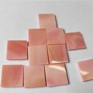 Lüks pembe kabuklu salyangoz deniz kabuğu kakma kabuk cips diskler kesim kakma takı zanaat için - Product Image 3