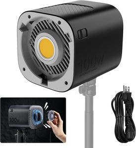 ULANZI LT026 100W LED luce Video Bowens Mount COB illuminazione a uscita continua con controllo magnetico fotografia - Product Image 2