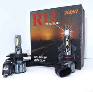 R12 Led far H-4 H-7 araba ışık Led far 30W Led far ampulü led canbus 3570 csp çip led ampuller - Product Image 1