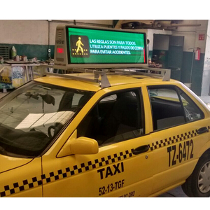 High Resolution IP65 P5 Taxi <strong>LED</strong> Screen Outdoor Digital Billboards for Car Top Art Display Pixel <strong>Board</strong> for Cars and Taxis - Product Image 5