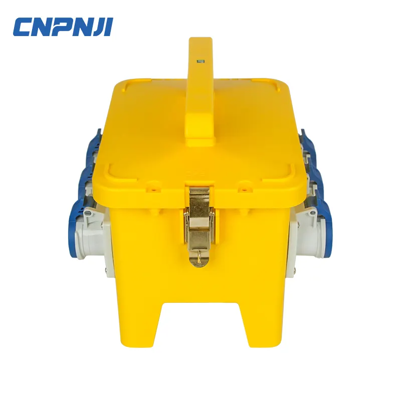 Cnpinji ABS/PC chuyển đổi ổ cắm 3/2P 32/16A IP65 380*240*300mm di động sạc Ổ cắm không thấm nước điện áp thấp Hộp nối