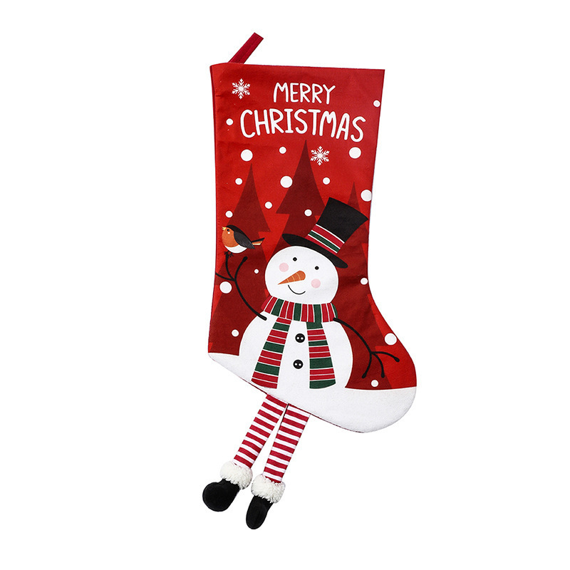 Bonhomme de neige rouge