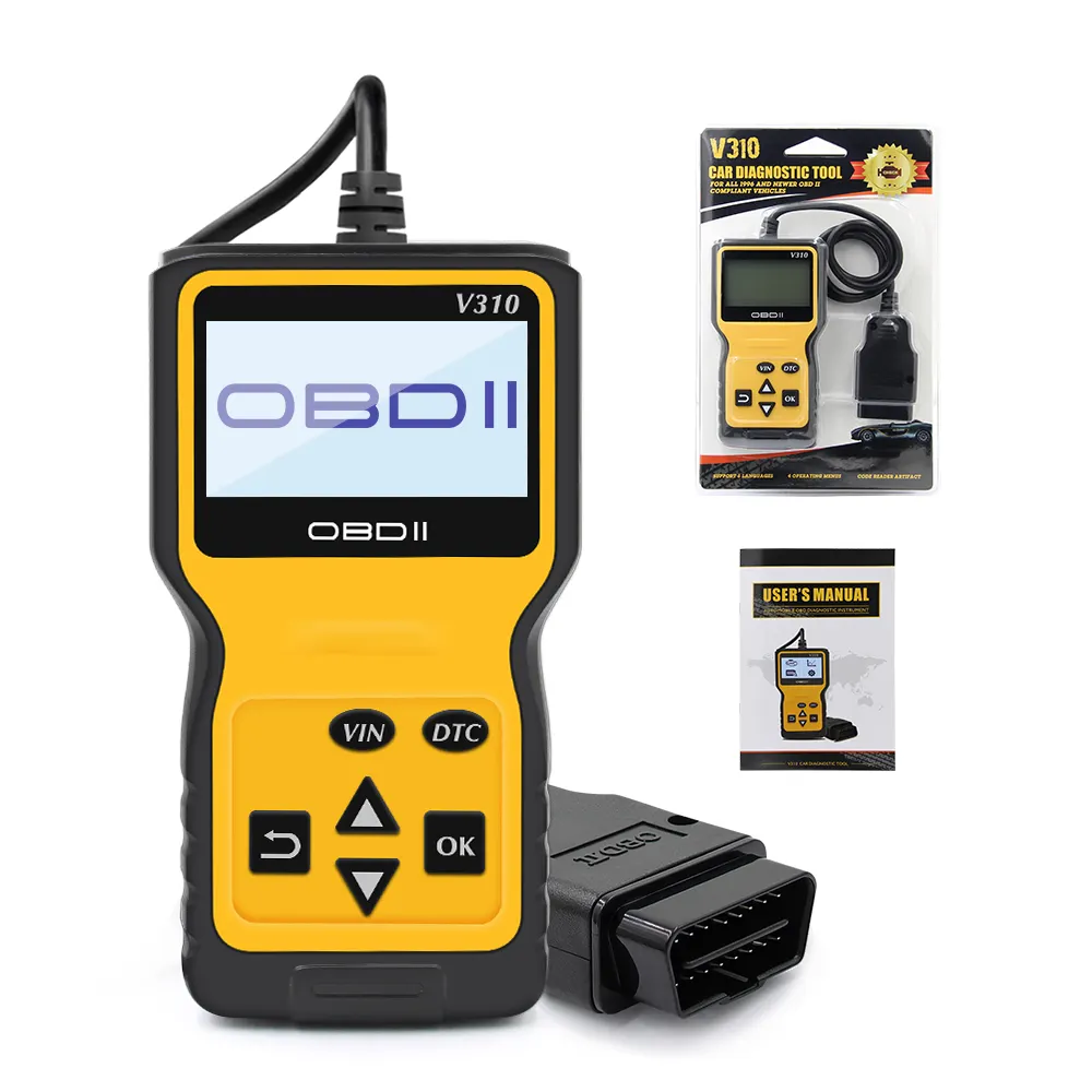 2024 strumento diagnostico sistema completo di alta qualità OBD2 codice lettore supporto DTC Lookup Vin Read OBD II 12v strumenti diagnostici