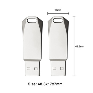 AiAude Mini Metal çift arabirim USB kalem sürücü-teknoloji meraklıları için şık tasarım - Product Image 5