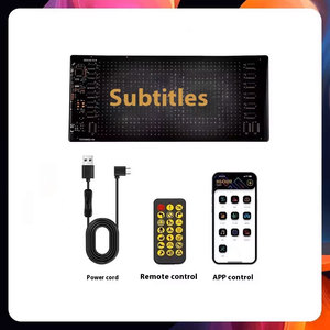 App di controllo programmabile a Led cartello per auto con messaggio a scorrimento USB pannello a matrice di luce con Display digitale pubblicitario personalizzato - Product Image 6