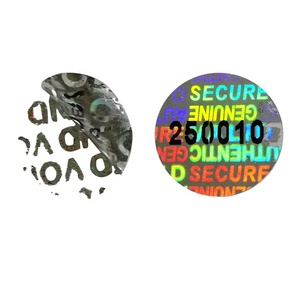 高品质廉价3D安全定制全息标签贴纸 - Product Image 4