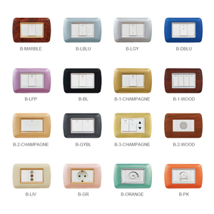 電気壁スイッチシングルコントロールプッシュボタンライトスイッチ工場卸売ホーム - Product Image 4