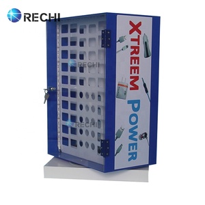 RECHI Acryl Handy Zubehör Aufbewahrung ständer Regal mit Haken für Handy hülle/Ladegerät/Netzteil Vitrine