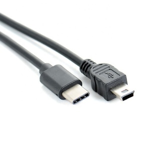 USB Type C to Mini B สายชาร์จข้อมูล OTG USB 5 Pin สำหรับกล้อง - Product Image 4