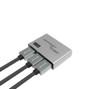 Conmutador OEM DP 2 en 1 salida un minuto dos 8K ultra claro 8K @ 60HZ HDMI 2,1 Conmutador 2 en 1 salida - Product Image 1