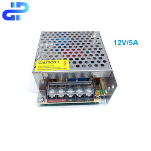 <strong>12V</strong> 60W Indoor LED <strong>Driver</strong> Single Dual <strong>Output</strong> 5A Current 24W Power 60Hz Frequency 100v-230v <strong>Input</strong> 24v Switching Power Supply - Product Image 2