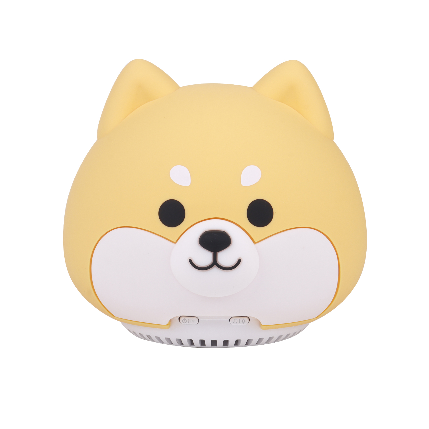 Altavoz inalámbrico con luz nocturna Shiba Inu amarillo