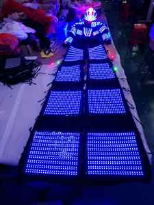 LedロボットスーツLEDStiltsウォーカーロボットLedコスチュームStiltプログラミングコントローラーセットイルミネーションロボット大人のコスプレパーティーナイト - Product Image 5