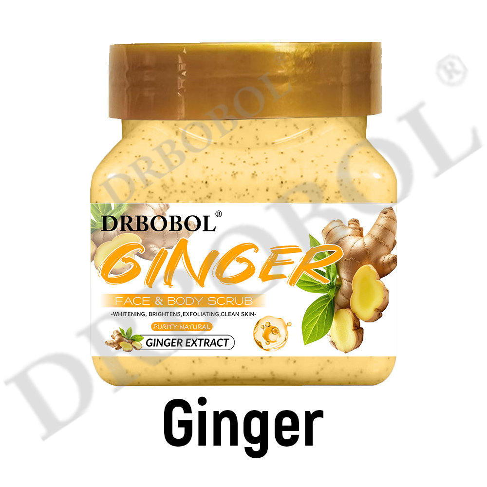 Exfoliante corporal en crema de jengibre 350 g (versión en inglés)