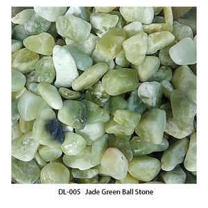 Ucuz yeşil yeşim renk bina için bahçe ve peyzaj DL-006 çakıl taşı - Product Image 1
