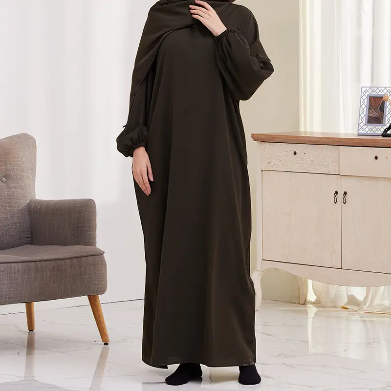 Oem Fabriek Custom Jilbab Abaya Moslim Jurk Traditionele Moslim Kleding Abaya Femmes Robe Musulmane Fabrikant