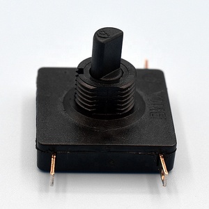 Vendite dirette della fabbrica prezzo all'ingrosso 2 vie positivo e negativo 3 posizioni 4 pin PCB piccolo ventilatore riscaldatore interruttore rotante - Product Image 5