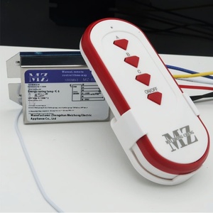 Meizhong ampio voltaggio Wireless a doppio controllo telecomando a tre vie segmentatore telecomando digitale con quattro segmenti