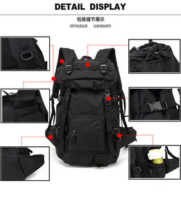 Mochila de camuflaje para hombre, morral de camuflaje para acampar, senderismo, jungla, grande y ligero, impermeable - Product Image 4