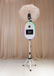 10.1 ''Touchscreen Oval Photo Booth mit Stativ Dslr Photo Booth Maschinen licht Einfache Montage Andere Party zubehör Dslr Booth - Product Image 5