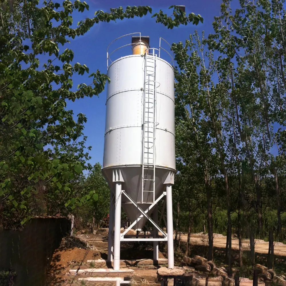 Caldo 10 50 100 200 silo silos di stoccaggio di cemento 500 tonnellate per pompa di polvere silos forma cemento