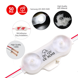 โมดูลไฟ LED แบบ SMD 2 LED 0.72W 2835ความสว่างสูงกลางแจ้งโมดูลไฟ LED แบบฉีด2835 SMD 2ดวงสำหรับป้ายโฆษณา - Product Image 6