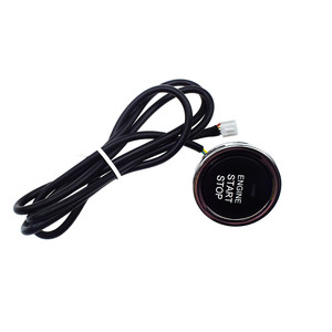 Pulsante di avvio/arresto rosso accensione senza chiave motore accensione a LED interruttore di accensione per avviamento universale - Product Image 2
