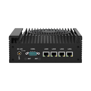 Werkseitig Nano Intel Mini-PC N305 Octa Core Dual 4 LAN Ethernet 4 USB Ubuntu Industrie-PC X86 UK Stecker 8G RAM 128G SSD Windows - Product Image 1