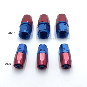 An4 An6 An8 An10 An12 An16 An20 Straight 0 45 90 Degree Aluminum Swivel Hose End <strong>an</strong> Fitting Adapter Fuel Oil Line Hose Fitting - Product Image 1