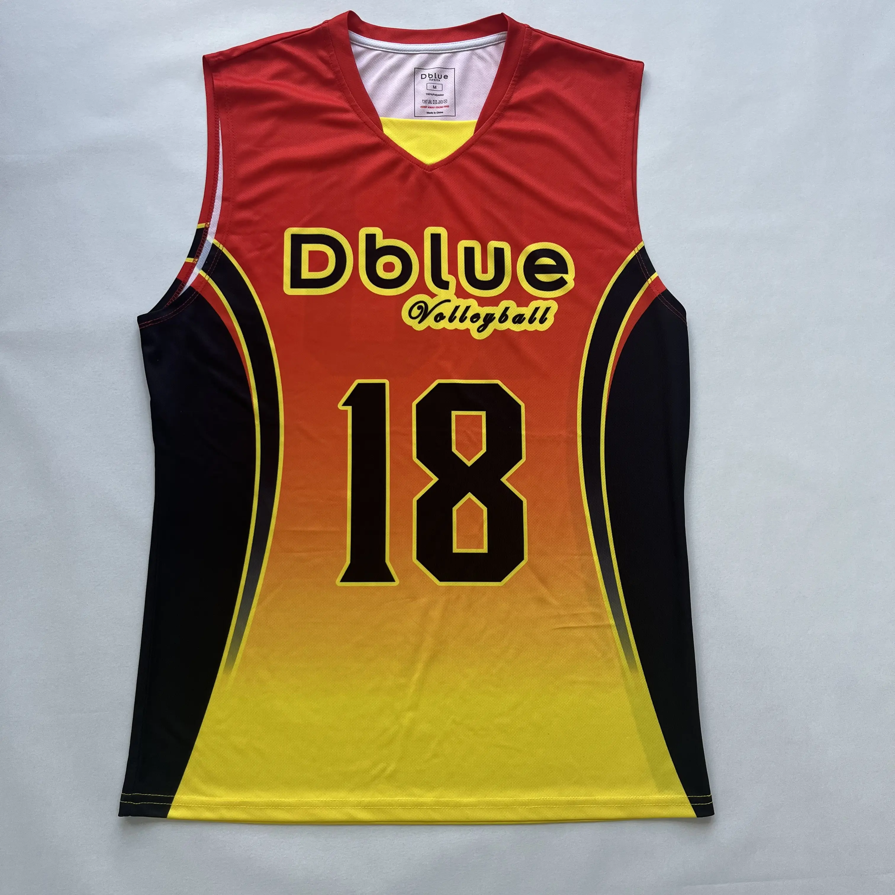 Dblue vente en gros maillots de volley-ball équipe de club sublimation mans femmes uniformes de volley-ball