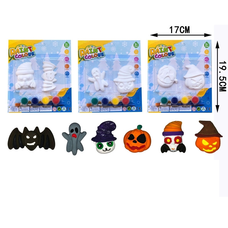 White Halloween face paint/2pcs per blister card