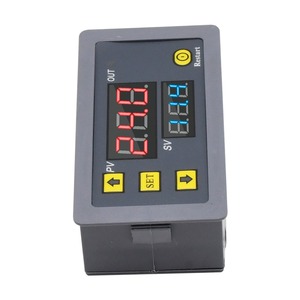 AC 110V 220V 12V relè temporizzato digitale doppio Display a LED interruttore di controllo Timer ciclo relè temporizzatore regolabile interruttore di ritardo - Product Image 2