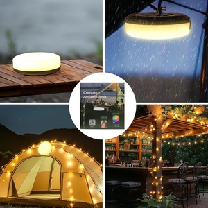 Multifunktion ale wiederauf ladbare LED-Lichterketten und Umgebungs leuchten Tragbare wasserdichte Outdoor-Camping-Beleuchtungs lösung - Product Image 3
