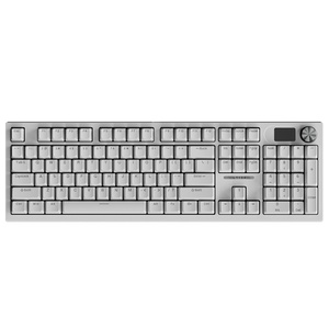 LANGTU LT104 RGB Mechanical <strong>Keyboard</strong> Three Mode Wireless Office Gaming Fullkeys Hot Swap <strong>Keyboard</strong> Wired With Knob&amp;Display - Product Image 1
